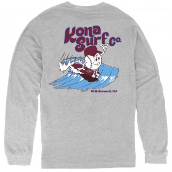 For The Phils Boys Long Sleeve Shirt in Athletic Heather