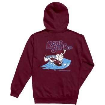 For The Phils Boys Pullover Hoodie in Maroon