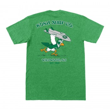 For The Birds Girls T-Shirt in Kelly Green