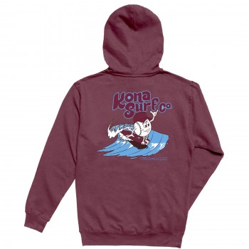 For The Phils Mens Pullover Hoodie in Maroon