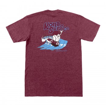 For The Phils Mens T-Shirt in Heather Maroon