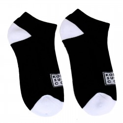 Emblem Mens Socks in Black Ankle