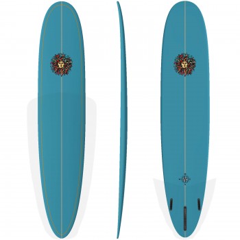Owen PU Series Surfboard in Deep Teal